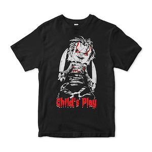 Barnlek Chucky T-shirt, herr- och damstorlekar (CHC-710707)