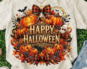 Halloween PNG Bundle, Pumpkin Season, Boo, Spooky Sublimation, Trick or Treat Design