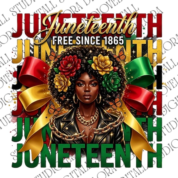 Juneteenth Freedom PNG Bundle African Pride Culture Heritage Digital Download Design Art