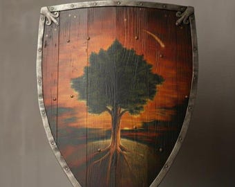 Ser Duncan the Tall Shield | Hedge Knight Tree and Star Prop