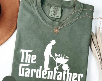 Comfort Colors® The Gardenfather Shirt, Plant Dad T-Shirt, Gift For Gardener Dad