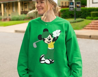 Mickey Mouse Golf Tournament Sweatshirt, Disney Golf Sweater, Golf Tournament Hoodie, Golf Party Shirt, Disneyland Golf Mickey Family Trip