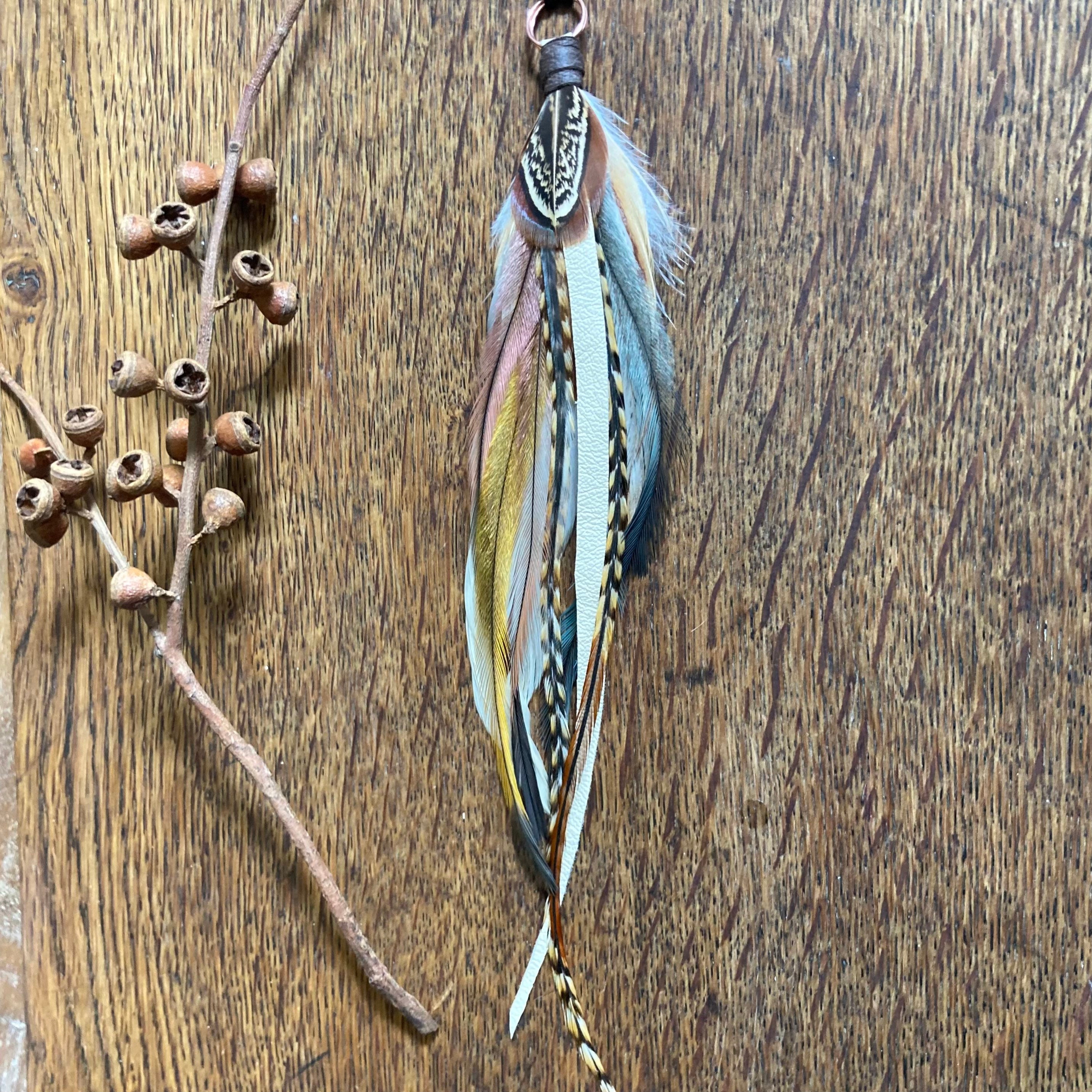 Real Feather Necklace, Feather Pendant Necklace, Feather