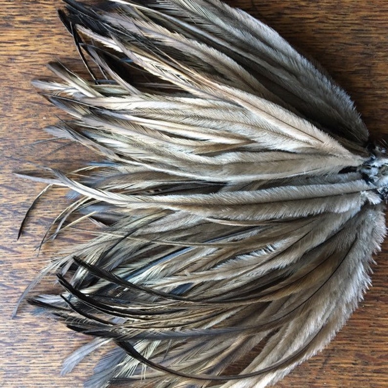 50 Emu Feathers 67 Inches Real Feathers Extensions Natural Etsy