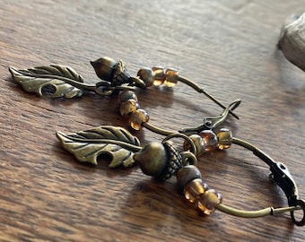 Leaf Earrings: Nature Inspired Fall Fashion Jewelry