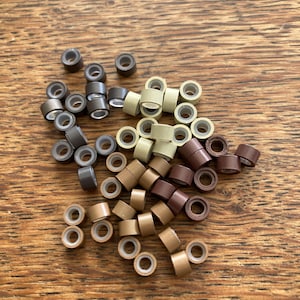 crimp beads for feather hair extensions