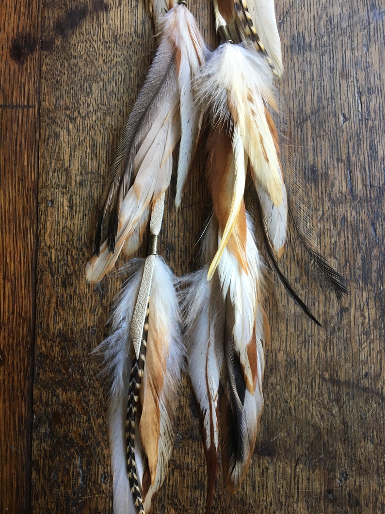 Long Feather Hair Extensions Long Feather Earrings Feather Etsy Australia
