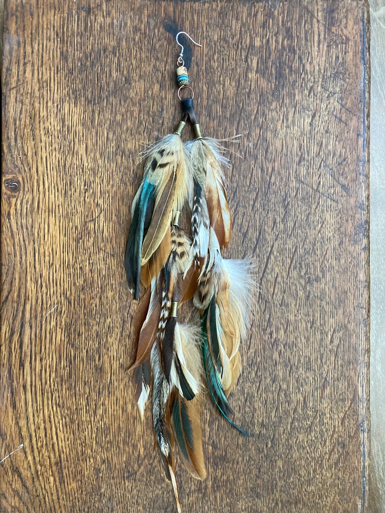 Long Feather Hair Extensions Long Feather Earring Feather Hair Clips