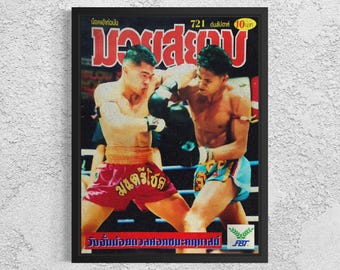 Elbows & Consequences - Muay Thai Poster