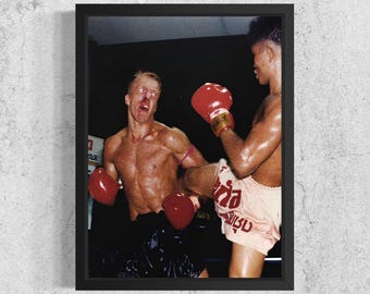 Diamonds Never Die - Ramon Dekkers Muay Thai Poster