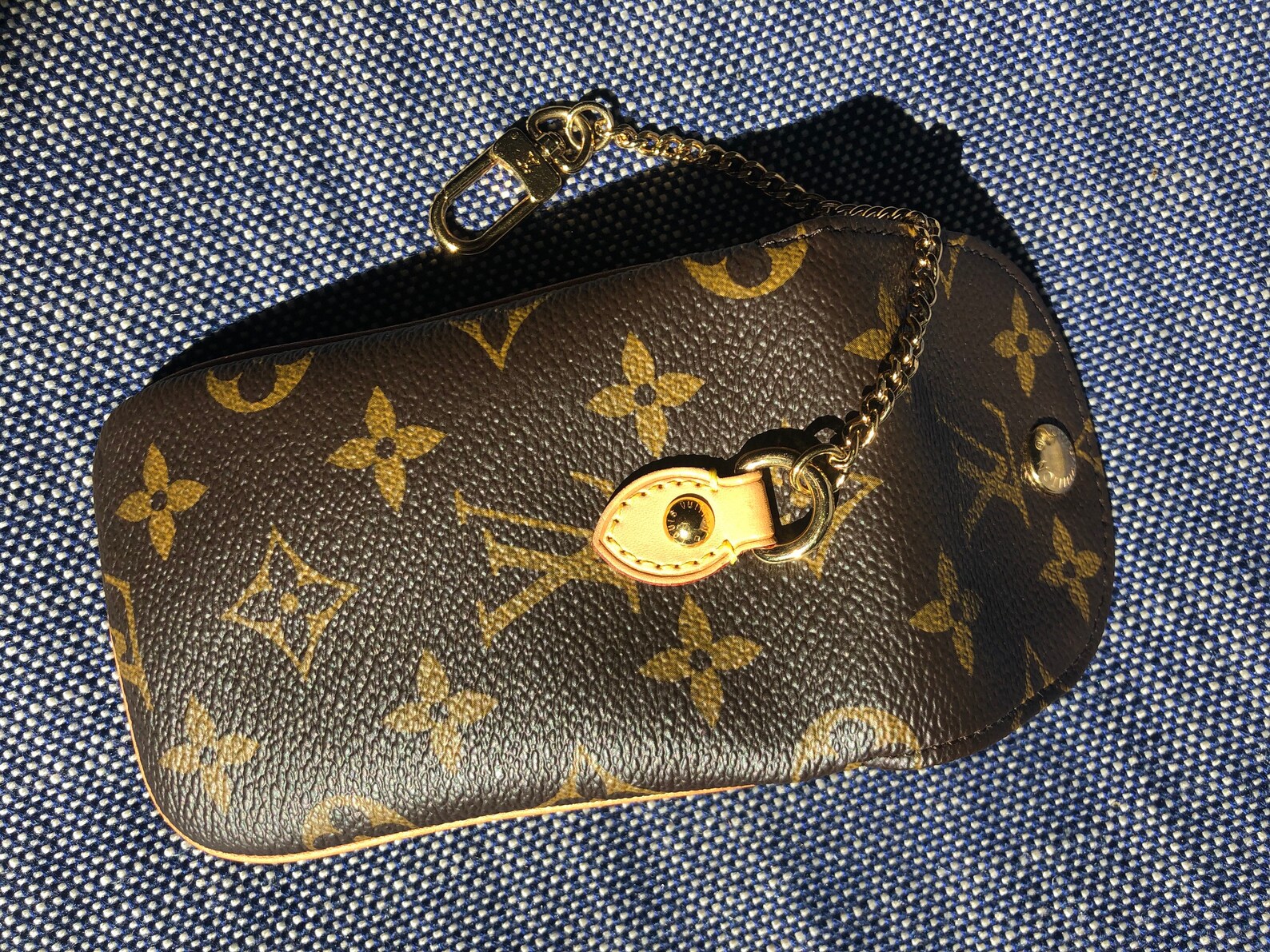 Louis Vuitton Vintage Keychain and Coin Purse in Monogram Etsy
