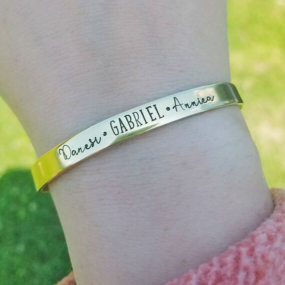 child name bracelet