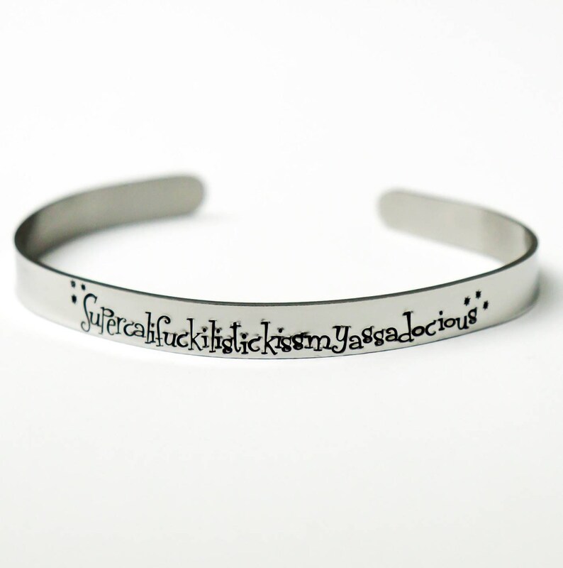 Funny Cuff Bracelet Funny Bracelet Sister Gift Funny Etsy