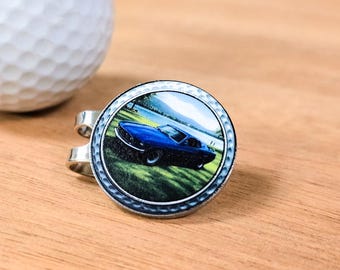 Custom Photo Golf Ball Marker Clip, High Quality Personalized Golf Gift, Magnetic Hat Clip, Unique Keepsake for Him