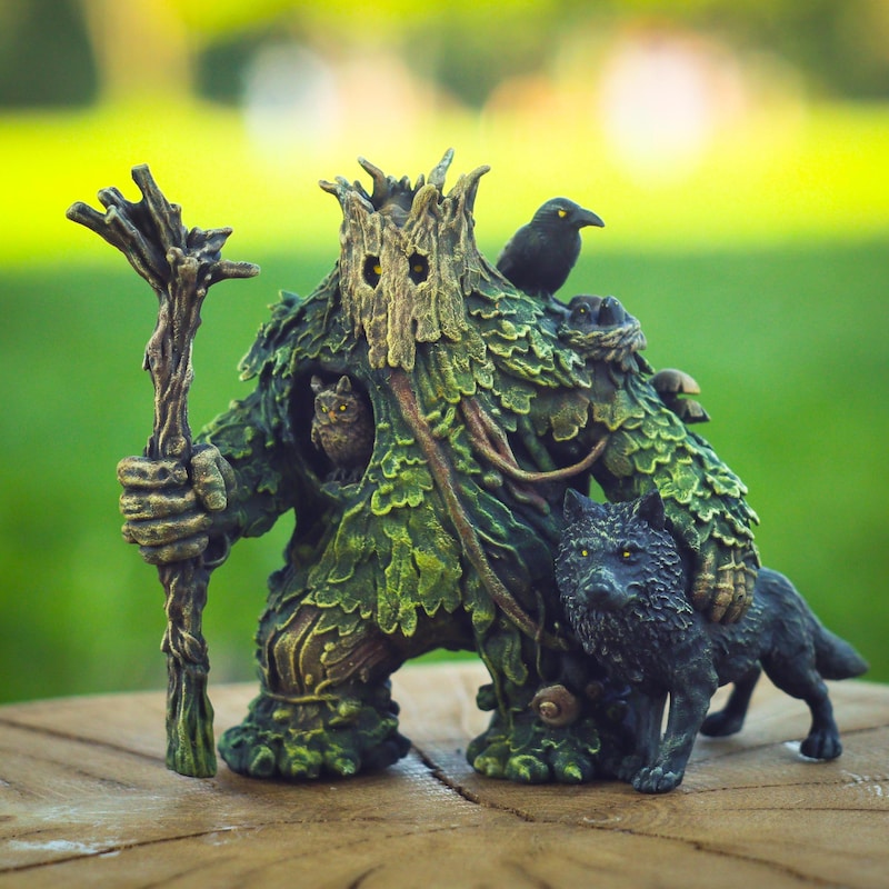 Woodland Guardians Statue - Etsy UK