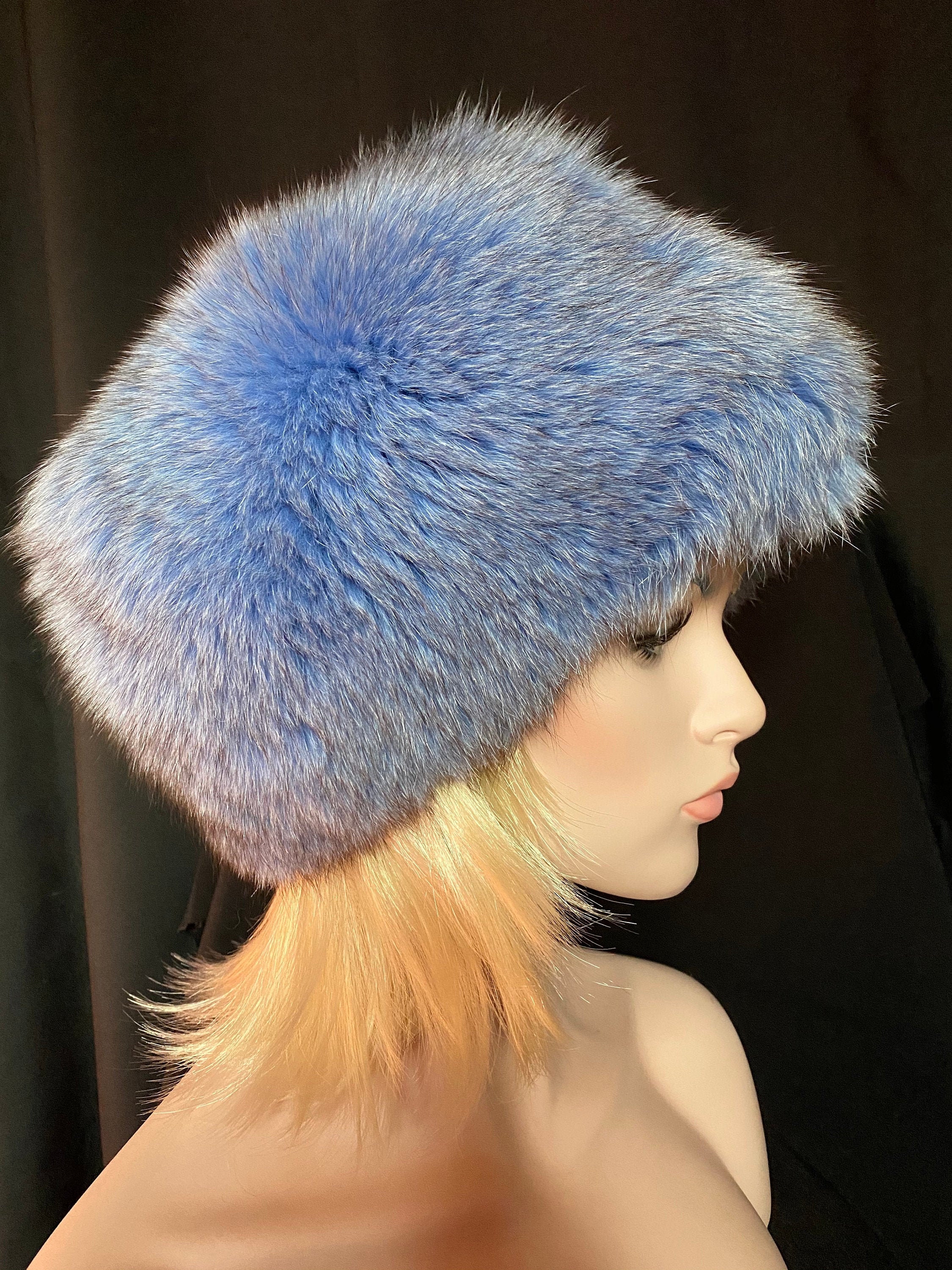 Russian Women's Sharik Full Fur Hat FOX 