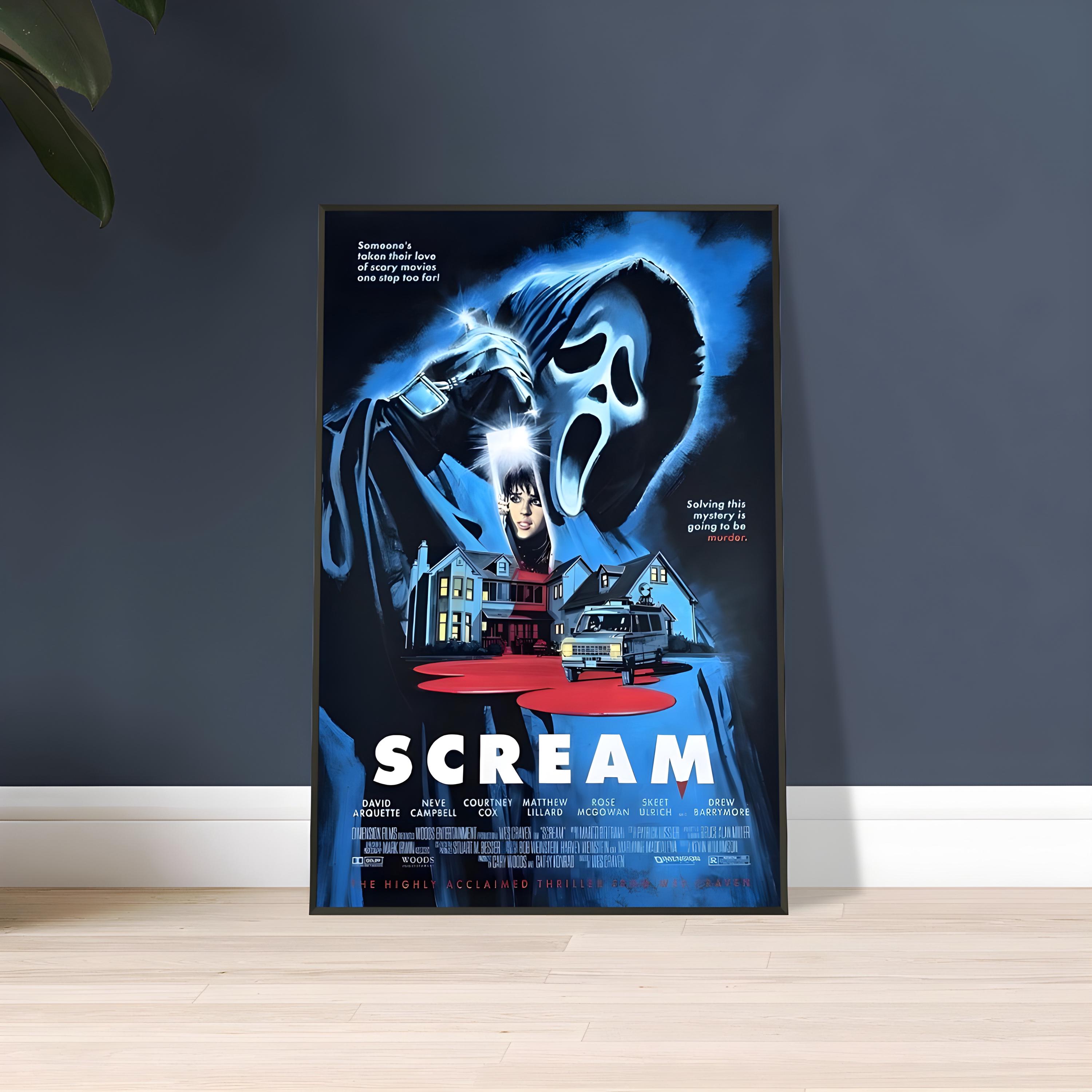 スクリーム映画ポスター - Etsy 日本