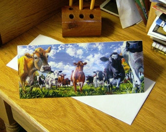 Blank Cow Note Cards (Who Are You)