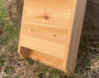 Double chamber bat house