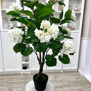 Árvore de hortênsia artificial