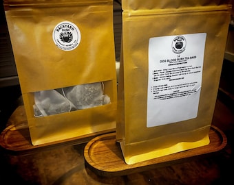 Backyard Bush Jamaican Dog Blood Leaf Tea | 12 Tea Bags