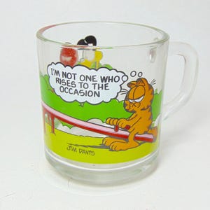 Cute Garfield Coffee Cup - Nostalgic McDonald&#39;s Collectible