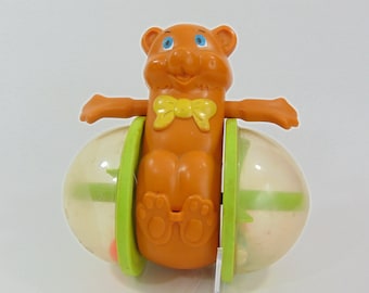 Fisher Price Bob Along Rolling Bear Toy