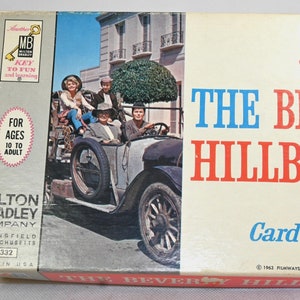 Juego de cartas retro Beverly Hillbillies Setback de 1963