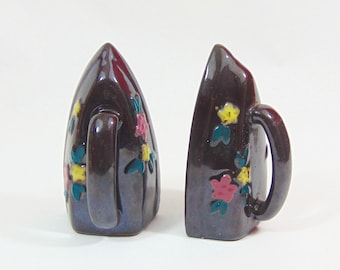 Vintage Home and Living ~ Serving Accessories ~ Salt And Pepper Shakers ~ Hot Irons