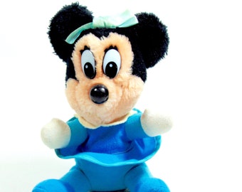 Retro Minnie Mouse Plush from Mickey Mouse's Christmas Carol (Ca. 1983)