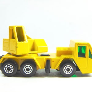 Collectible Diecast Crane Missing Hook by Matchbox Superfast (Ca. 1978)