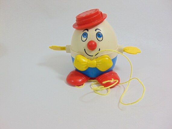 fisher price humpty dumpty pull toy