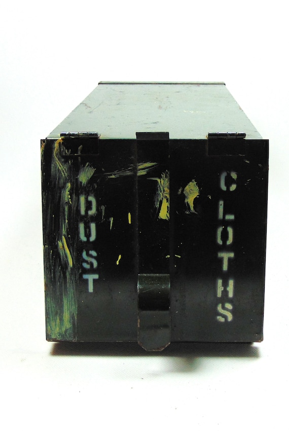 ビンテージ　米軍 US ARMY 希少 フットロッカ－ トランクBOX Vintage Wooden Military Crate With Lid - Army Footlocker