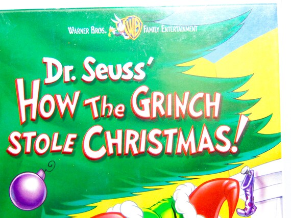 その他 How the Grinch Stole Christmas [VHS] Dr. Seuss How The Grinch Stole Christmas 2000 Movie VHS Tape