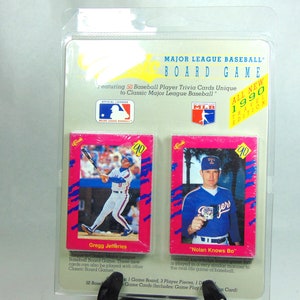 Classic Major League Baseball Travel Board Game (Ca. 1990)