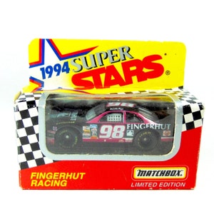Collectible 1994 Superstars Fingerhut Racing 98 Diecast Race Car by Matchbox (ca.1993)