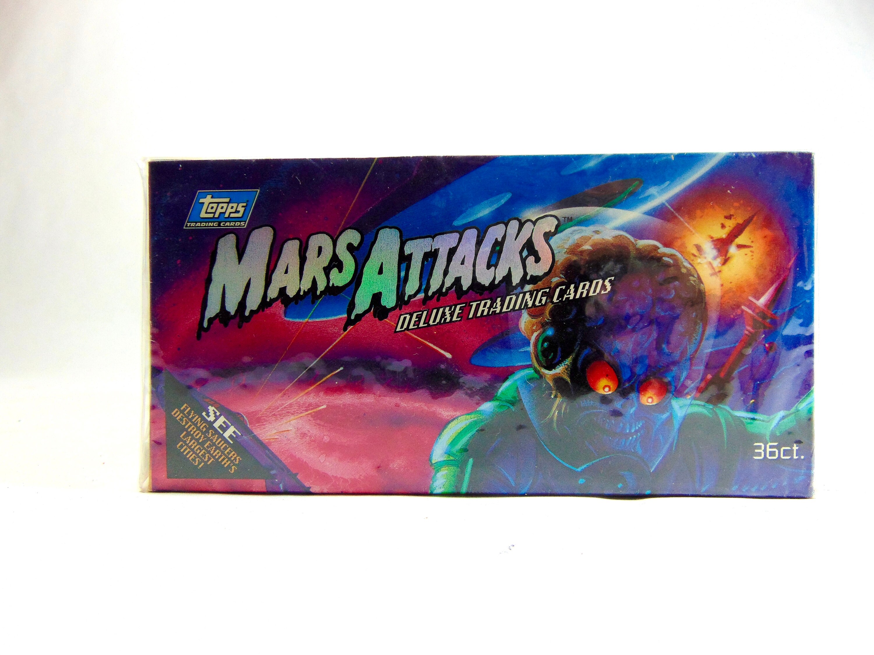Collectible Mars Attacks Unopened Box Deluxe Trading Cards by Etsy