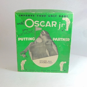 Vintage Retro Oscar Jr Electronic Putting Partner Ca. 1960s