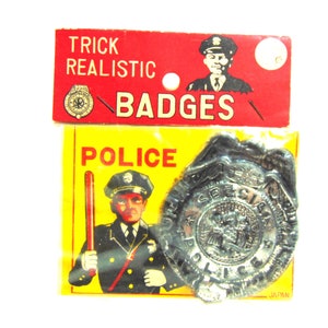 Mid Century Special Police Badge Spielzeug (ca. 1950er Jahre)