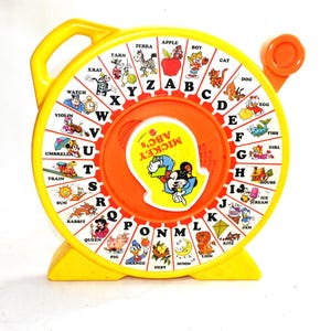 1989 Mickey Mouse ABC&#39;s See &#39;n Say by Mattel – Vintage Disney Toy That Works!