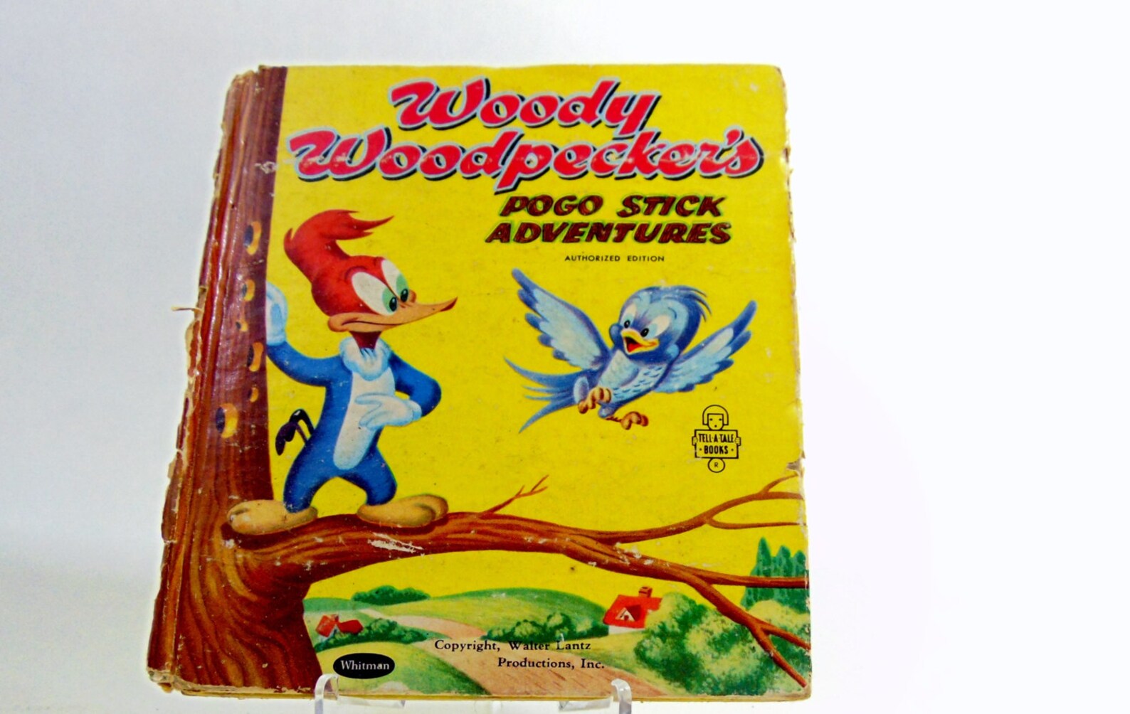1950s, Vintage, Woody Woodpecker,book, Books, 1954, Whitman, Walter