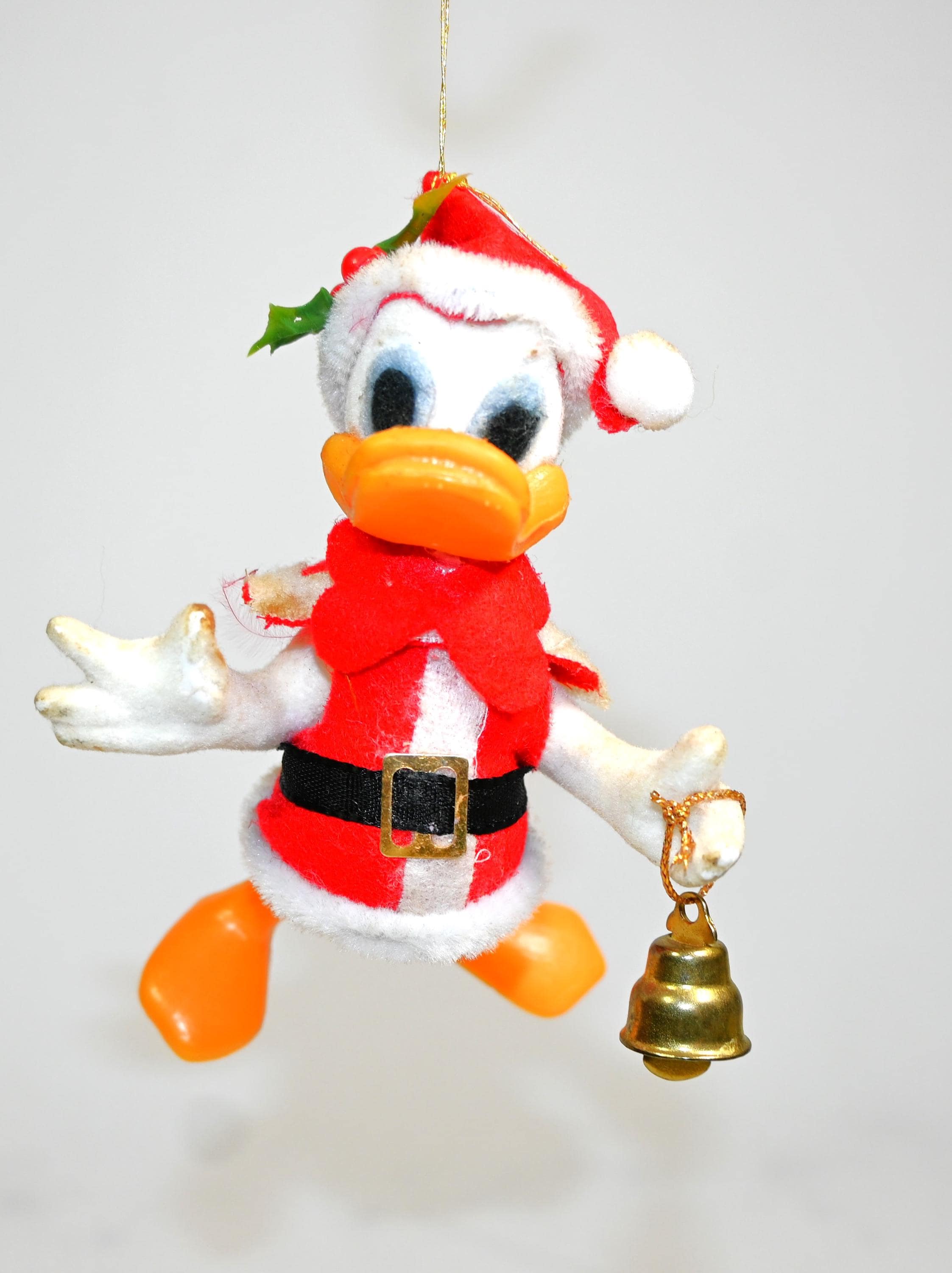 Rare Collectible 1970's Kurt S. Adler Santa's World Donald Duck Ornament - Loose Legs