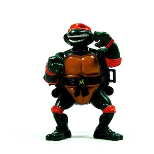 Collectible TMNT Michelangelo Talking Turtle Action Figure (Ca. 1991)