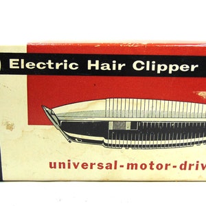 Collectible As-Is Electric Razor Model 12 by John Oster (Ca. 1960&#39;s)