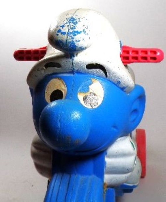 Classic Super Smurf Ride on Toy From 1983 by Coleco - Rare Item - Etsy