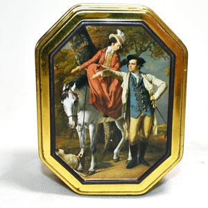 Vintage 1994 Churchill&#39;s of London Fruit Bon Bon Tin - Collectible Advertising Piece