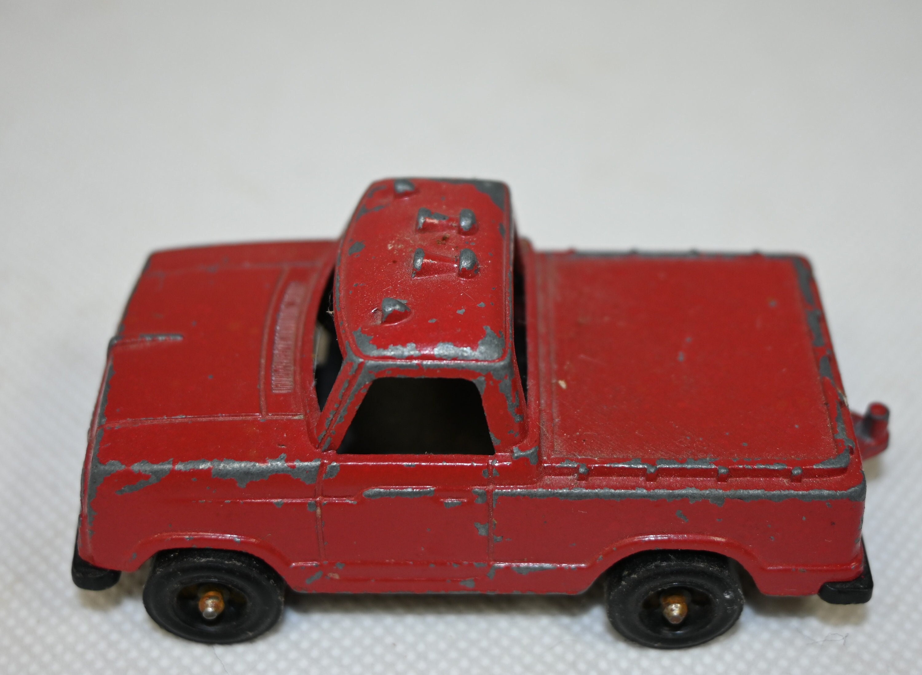 1975 Vintage Tootsie Toy Tiny Toughs 1250 Red Pickup Truck Diecast
