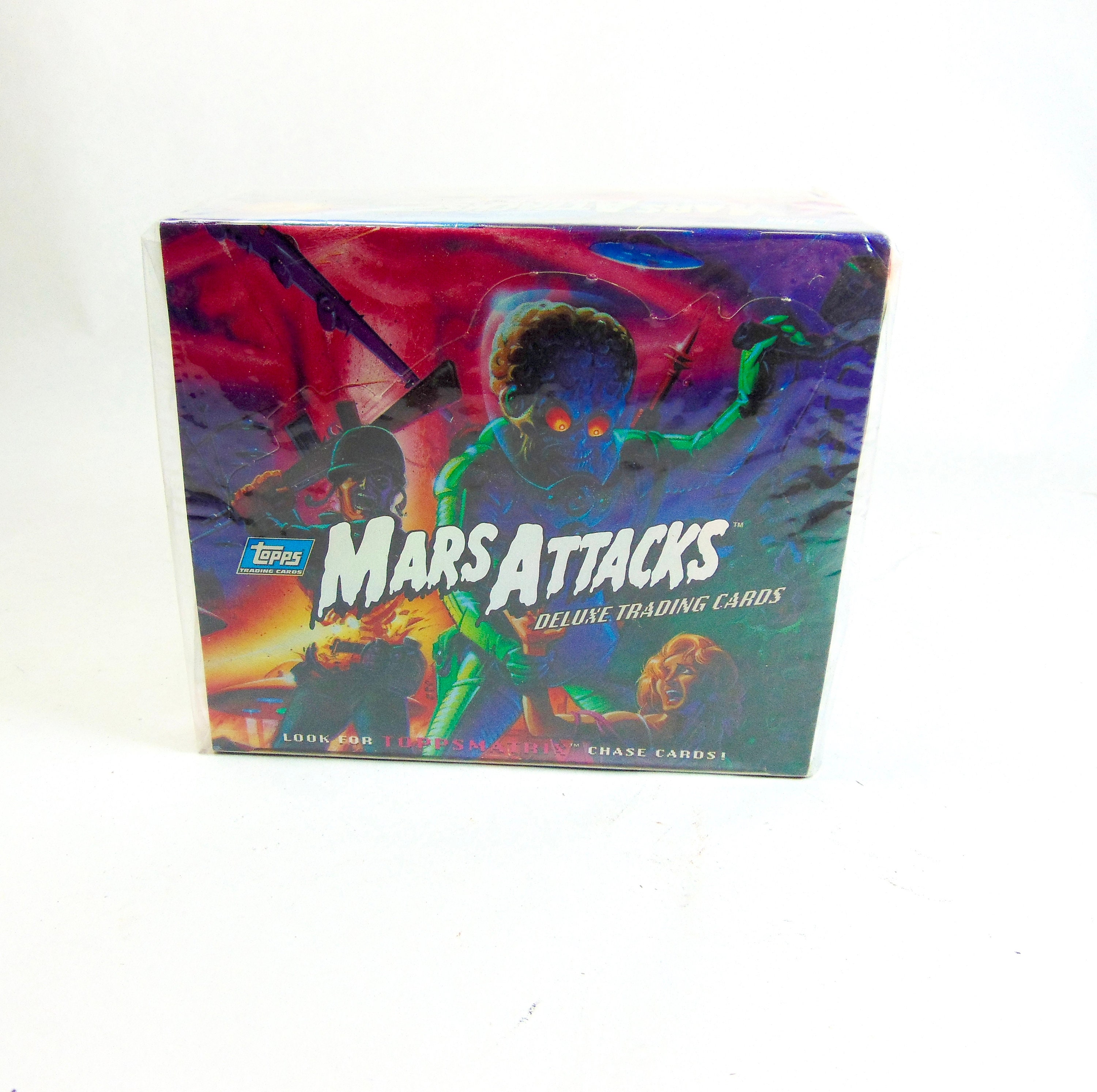 Collectible Mars Attacks Unopened Box Deluxe Trading Cards by Etsy