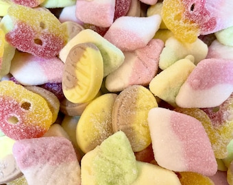 BUBS Swedish Candy Mix 1LB | Vegan Gluten-Free Sour Sweet Gummies (Ships Canada)