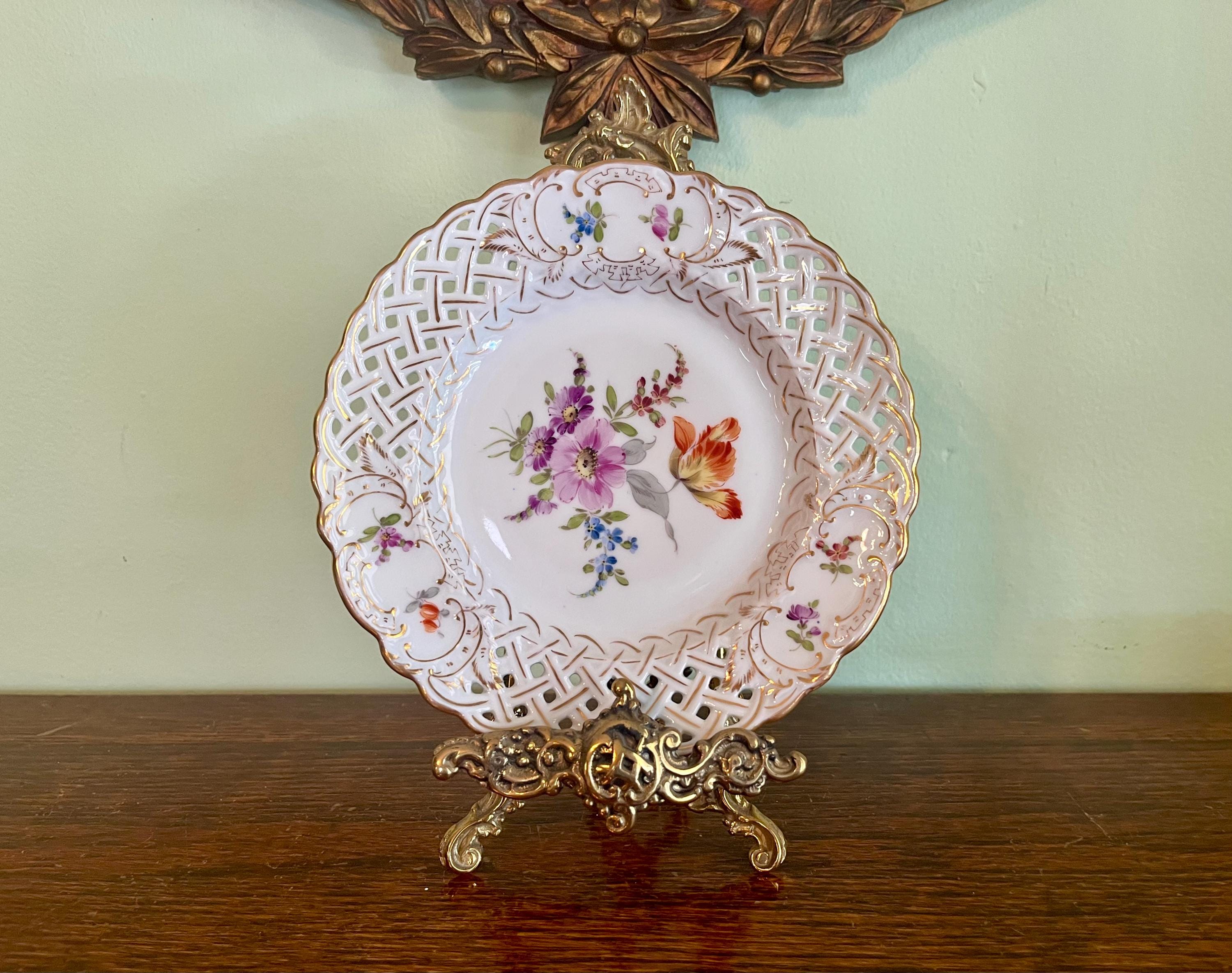 ドレスデン　Richard Klemm工房　大皿 Richard Klemm Dresden - Etsy